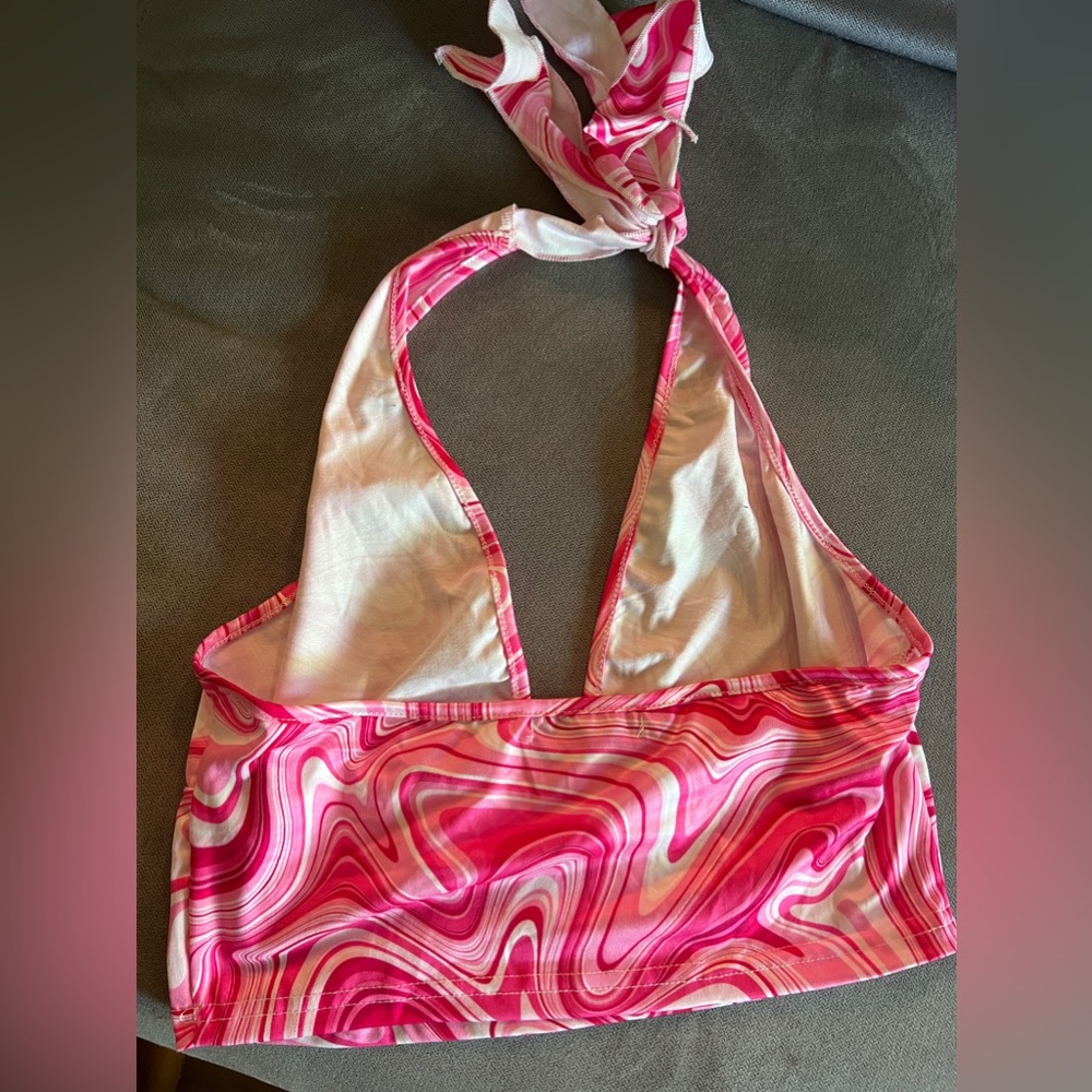 Halter tops shien